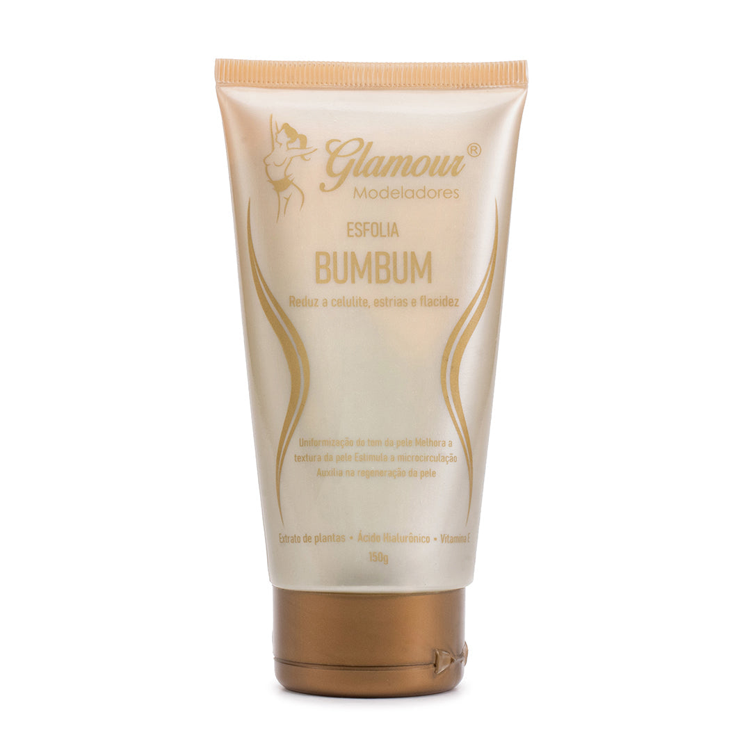 Esfolia Bumbum Glamour Modeladores - Extrato de Plantas - Acido hialuronico e Vitamina E