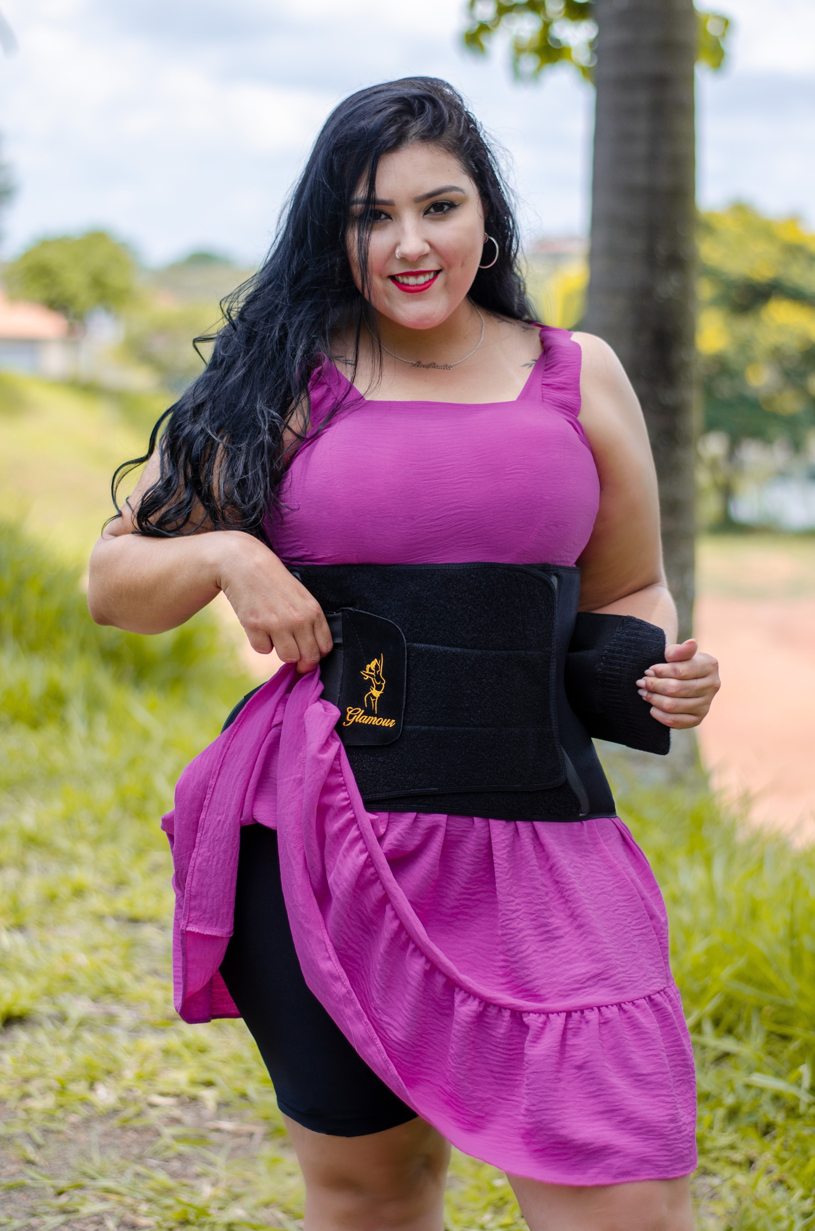 Cinta Modeladora com Barbatanas Reforçadas – Sem Alças | Glamour Took Neo Steel