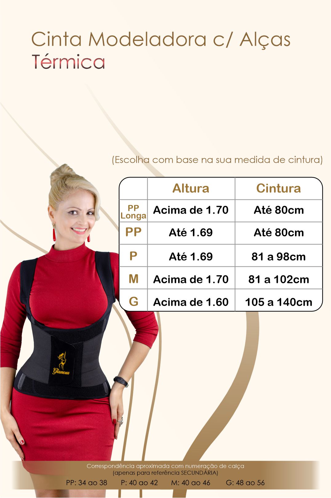 Cinta Modeladora Térmica com Alças – Destroyer | Glamour